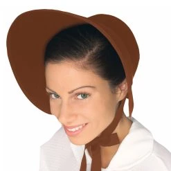 Forum Novelties, Inc Women's Brown Felt Bonnet