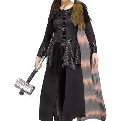 Fun World Womens Dreaded Viking Wig -Cheap Halloween Store womens dreaded viking wig alt 2