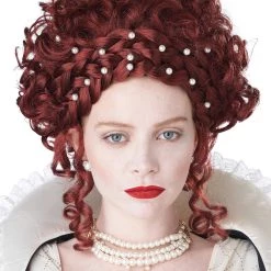 California Costume Collection Women's Elizabethan Wig