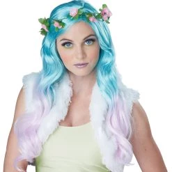 California Costume Collection Women's Floral Fantasy Wig