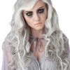 California Costume Collection Gray Glow In The Dark Women's Wig