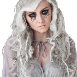 California Costume Collection Gray Glow In The Dark Women's Wig