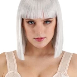 Partytime Wig Light Gray Bob Wig For Women