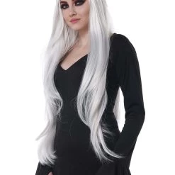 California Costume Collection Long White Wig For Women
