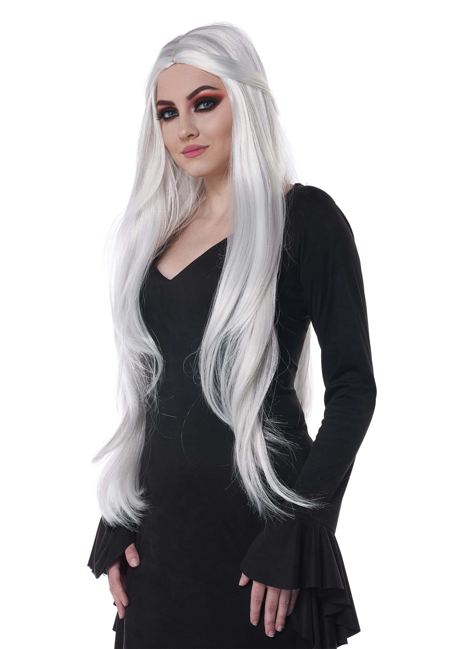 California Costume Collection Long White Wig For Women 1 California Costume Collection Long White Wig For Women