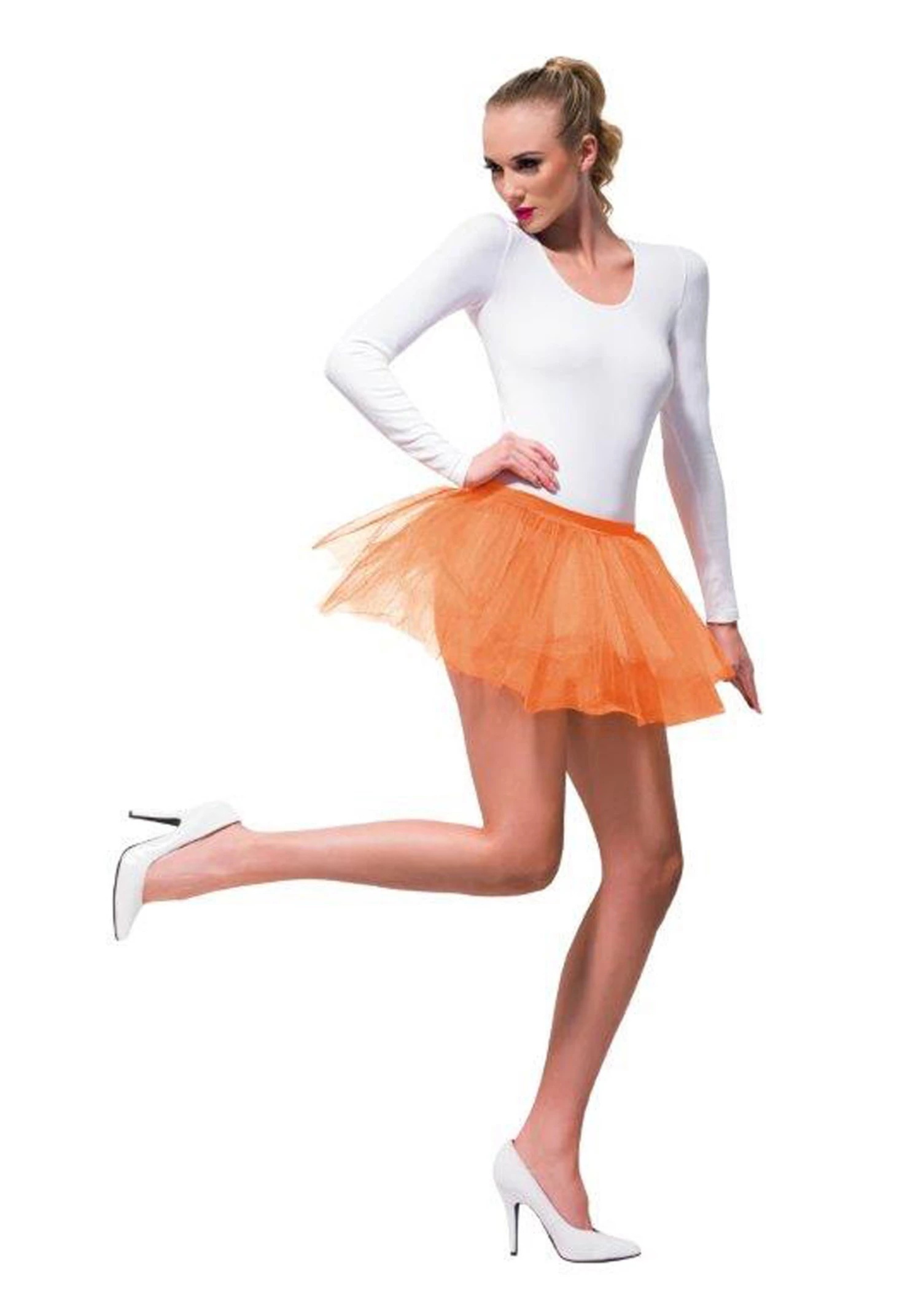 Smiffys Women's Orange Tutu 1 Smiffys Women's Orange Tutu