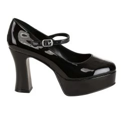 Dongguan Pei Feng Shoes Co., Ltd. Patent Faux Leather Mary Jane Shoes For Women -Cheap Halloween Store womens patent faux leather mary jane shoes alt 2