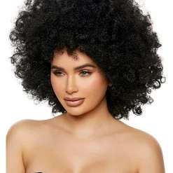 Forplay Women's Picked Out Afro Wig