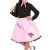 Fun Costumes Plus Size Women's Sock Hop Kit