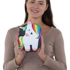 Comeco Women's Rainbow Unicorn Costume Purse -Cheap Halloween Store womens rainbow unicorn purse alt 3