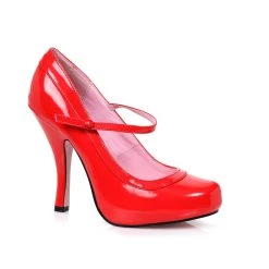 Ellie Women's Red Baby Doll Heels