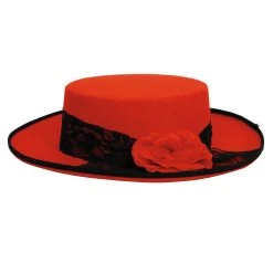 H.M. Smallwares Womens Red Day Of The Dead Hat