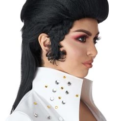 California Costume Collection Rock N' Roll Royalty Wig For Women -Cheap Halloween Store womens rock n roll royalty wig alt 2