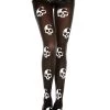 Music Legs Women's Skull Print Tights