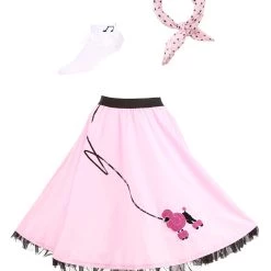 Fun Costumes Womens Sock Hop Kit 11 Fun Costumes Womens Sock Hop Kit -Cheap Halloween Store womens sock hop kit alt 1
