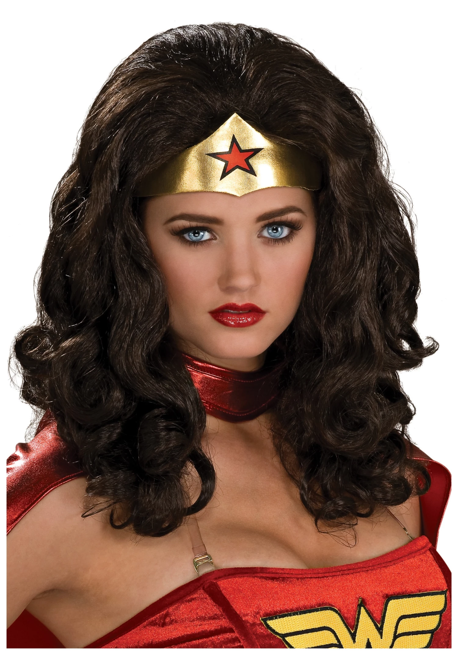 Rubies Costume Co. Inc Wonder Woman Wig 1 Rubies Costume Co. Inc Wonder Woman Wig