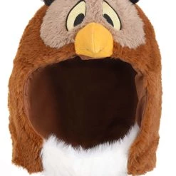 Elope Owl Winnie The Pooh Plush Hood -Cheap Halloween Store wtp owl plush hood alt 3
