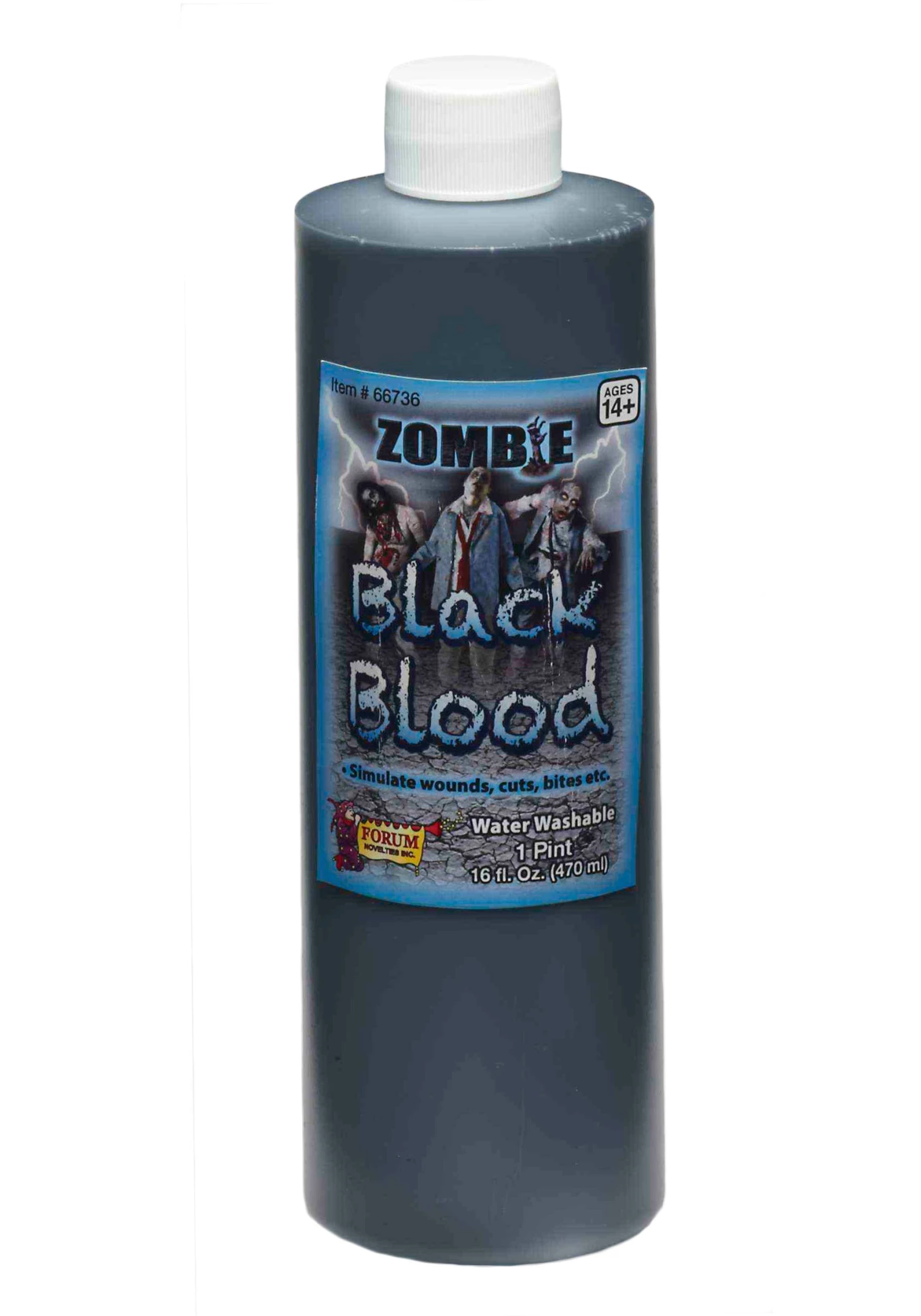 Forum Novelties, Inc Zombie Black Blood 1 Forum Novelties, Inc Zombie Black Blood