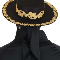 Yao Hats Zorro Hat Accessory -Cheap Halloween Store zorro hat accessory alt 2